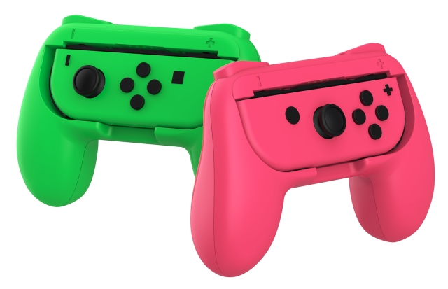 SuBsonic Duo Control Grip Colorz - Roze & Groen (Switch / Switch Lite / Switch Oled)