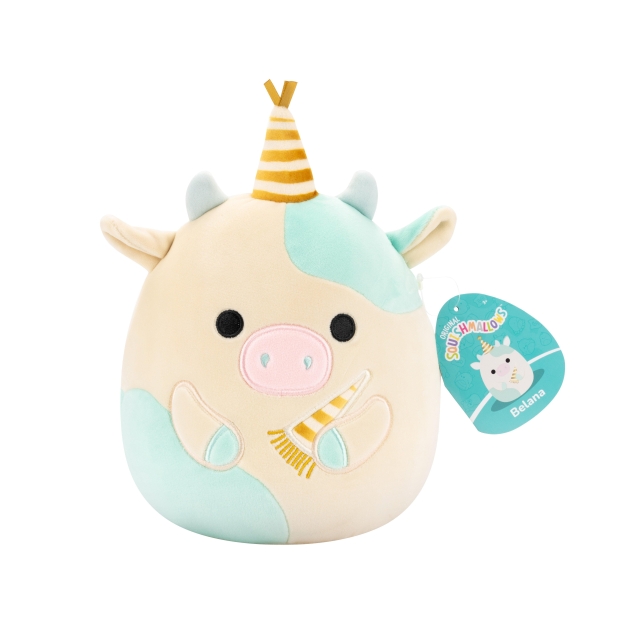Squishmallows 19 cm Celebration Pluche - Belana Koe