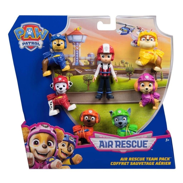 Paw Patrol Air Rescue 7 Figuur Pack - (6071499)