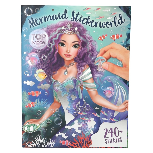 TOPModel TOPModel Metallic Stickerwereld Zeemeermin - (413395)