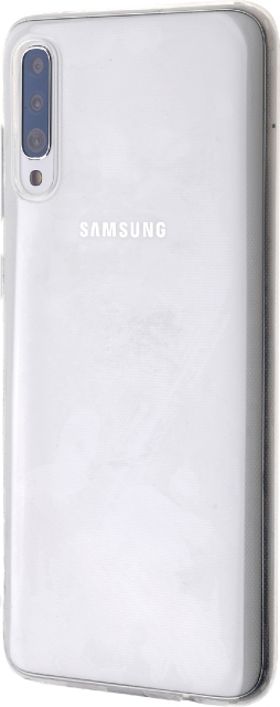 Wave siliconen beschermer, Samsung Galaxy A70, transparant