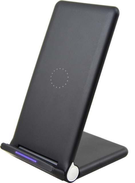 Wave Qi Desktopstandaard 15W met draadloos opladen, zwart
