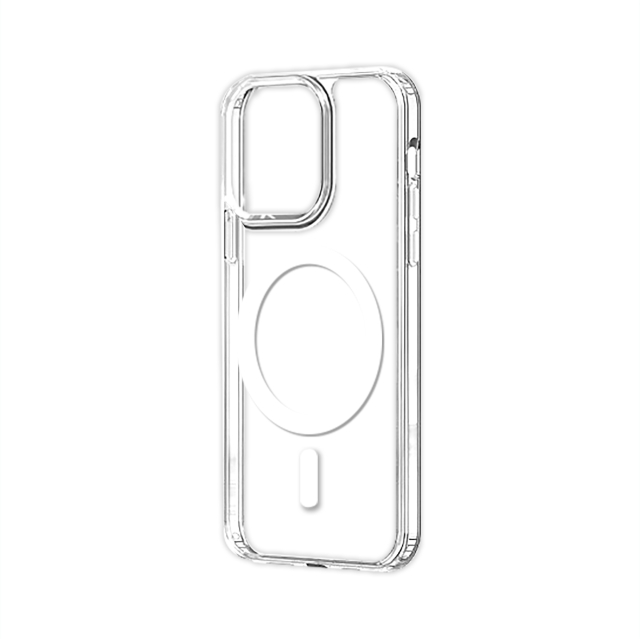Wave MagSafe-compatibele beschermhoes, iPhone 12 / 12 Pro, transparant