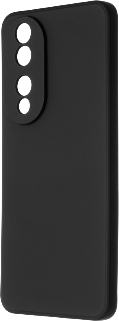 Wave Soft Touch siliconen beschermer, Honor 90, zwart