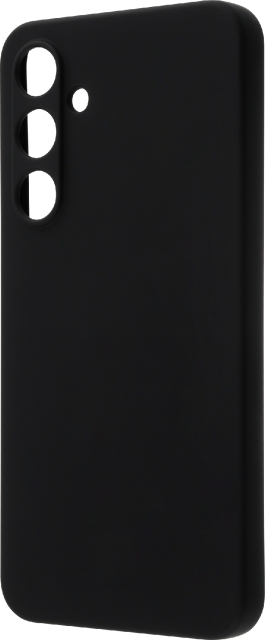 Wave Soft Touch Silicone Beschermer, Samsung Galaxy A55 5G, Zwart