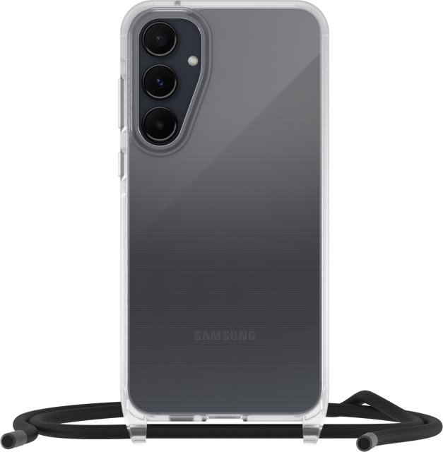 Otterbox React Necklace beschermhoes met riem, transparant, Samsung Galaxy A55