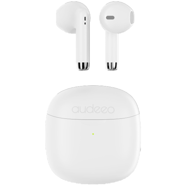 Audeeo Orbiter II True Wireless Earphones White