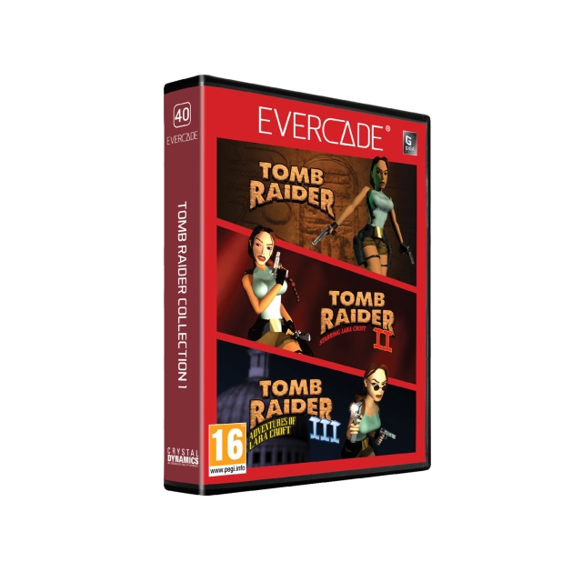 Blaze Evercade Tomb Raider Giga Kaart Col 1