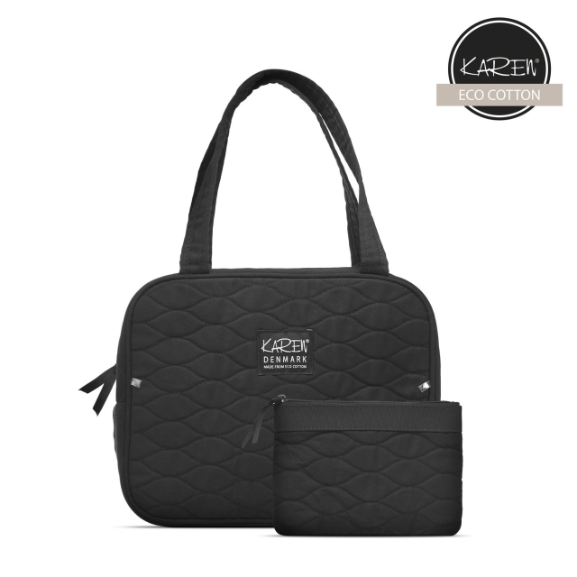 Karen Denemarken - Toilettas 2-delige set Zwart