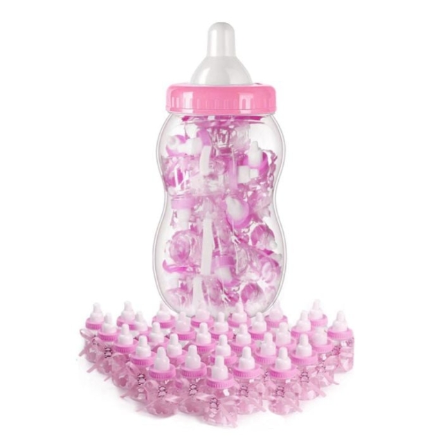 MikaMax Babyflesje Roze - 24st