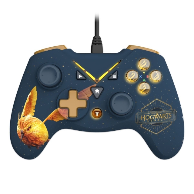Trade Invaders Harry Potter - Bedrade controller voor Xbox One/PC met 3M kabel - Golden Vivet