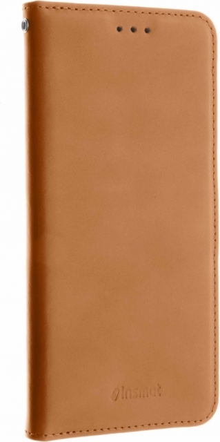 Insmat Premium Flip Case portemonnee hoesje, OnePlus Nord 2 5G, bruin