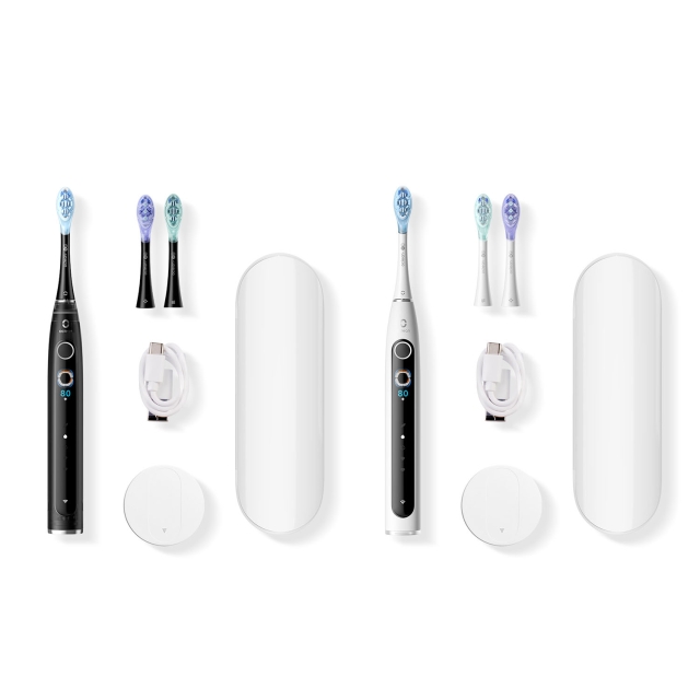Oclean Elektrisk Tandborste X Pro 20 S Duo Set Vit+Svart