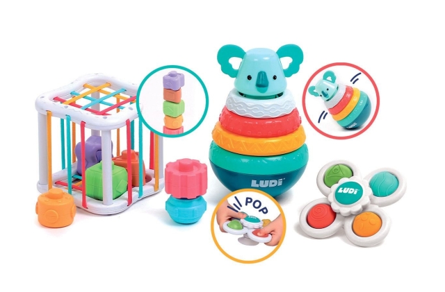 LUDI Manipulatiedoos met accessoires - LU30125