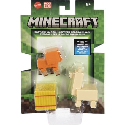 MINECRAFT Biome Builds - 8cm - Babydierenpakket (JCN33)
