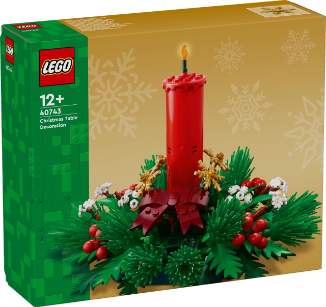 LEGO LEGO Iconic - Kerstmis tafeldecoratie (40743)