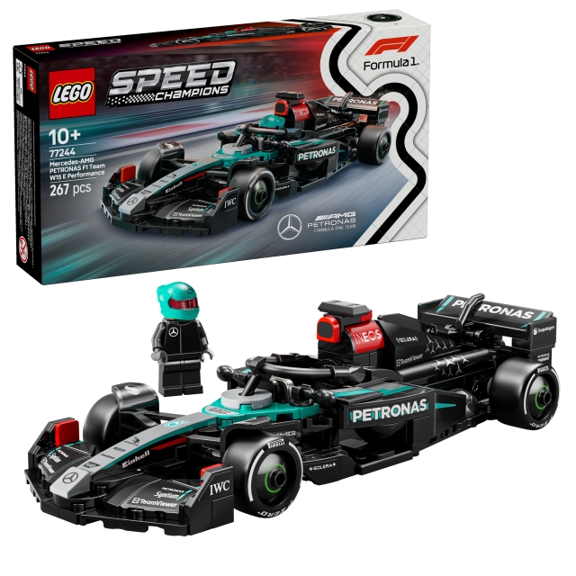 LEGO Snelheidskampioenen - Mercedes-AMG F1 W15 Racewagen (77244)