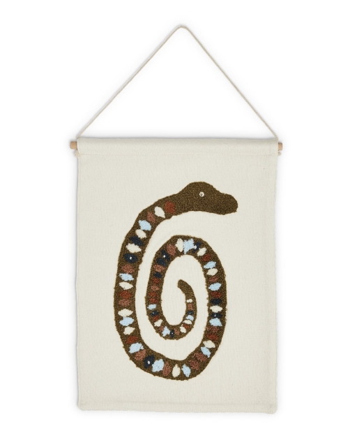 Smallstuff Muurdeco - Slang - 37x33 cm (40023-13)