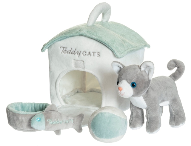Teddykompaniet Teddy Katten Speelset - (TK4218)
