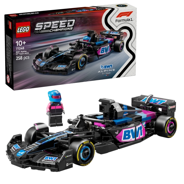 LEGO Snelheidskampioenen - BWT Alpine F1® Team A524 Racewagen (77248)