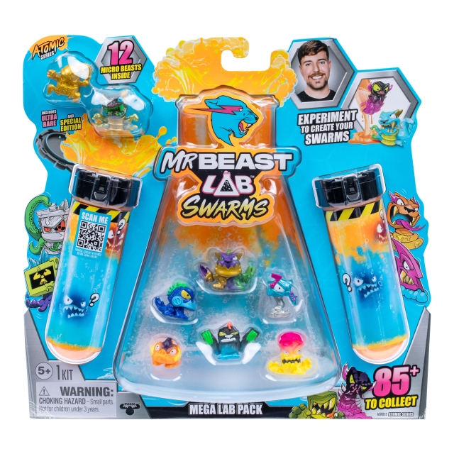 MR. BEAST LAB MrBeast Lab Swarms Mega Lab 12 pack. Serie 2 - (20389)
