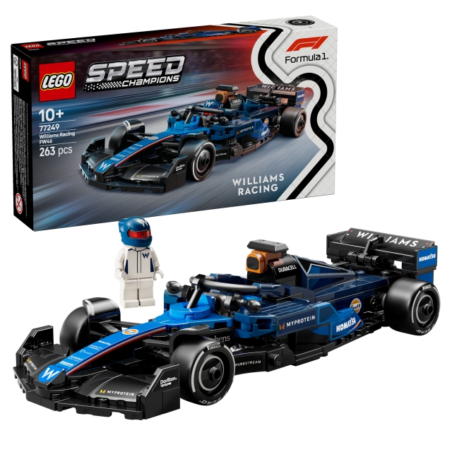 LEGO Snelheidskampioenen - Williams Racing FW46 F1® Racewagen (77249)