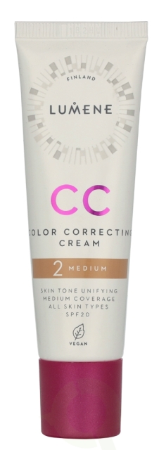 Lumene CC Color Correcting Cream SPF20 30 ml #2 Medium
