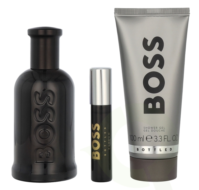 Hugo Boss Bottled Giftset 210 ml Edp Spray 100ml/ Edp Spray 10ml/Shower Gel 100ml