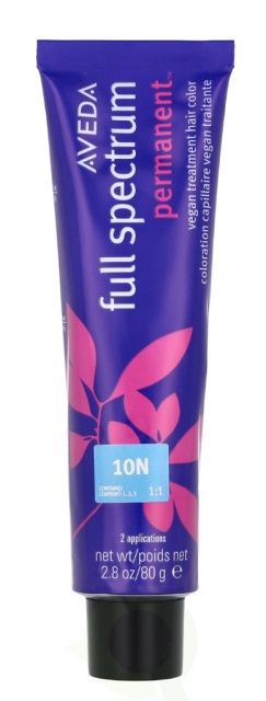 Aveda Full Spectrum Permanent Vegan Pure Tone Hair Color 80 g 10N