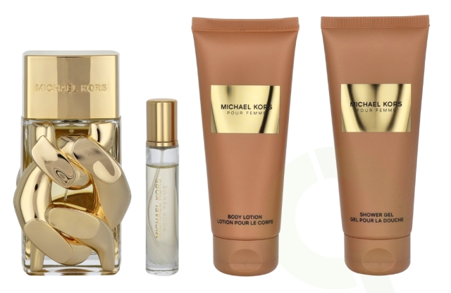 Michael Kors Pour Femme Giftset 310 ml Edp Spray 100ml/Shower Gel 100ml/Body Lotion 100ml/Edp Spray 10ml