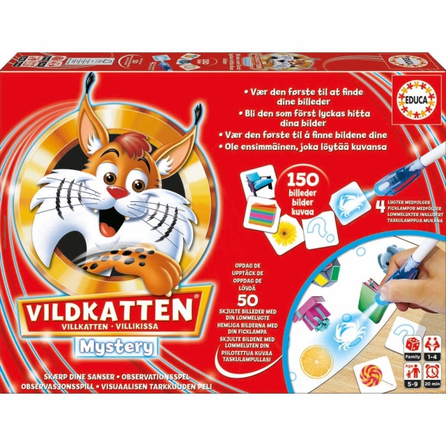 Educa Vildkatten - Mysterie 150 Stuks (78-19603)