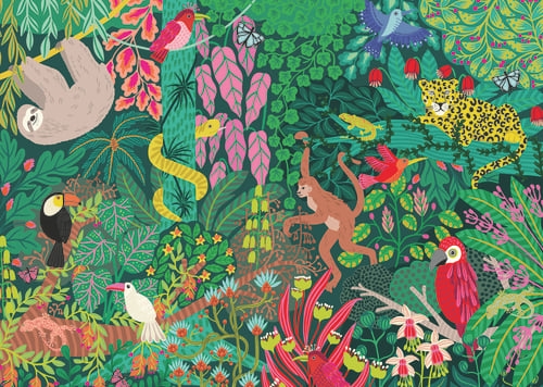 Ravensburger Magisch regenwoud - 1000p (12001432)