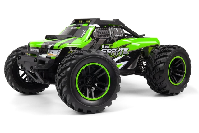 Blackzon Spryte MT 1/20 4WD elektrische monstertruck - Groen (540300)