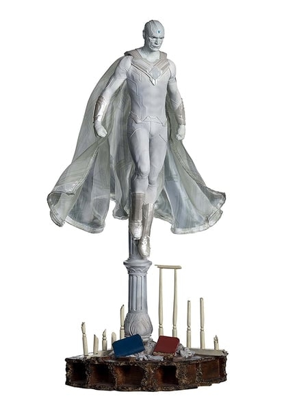 IronStudios - Marvel Wandavision: BDS 1:10 Art Scale Standbeeld - White Vision