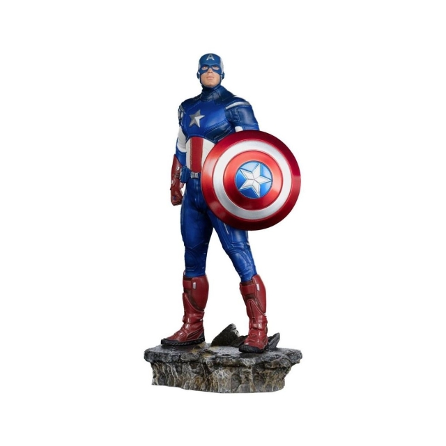 IronStudios - Marvel The Infinity Saga: BDS 1:10 Art Scale Statue - Captain America