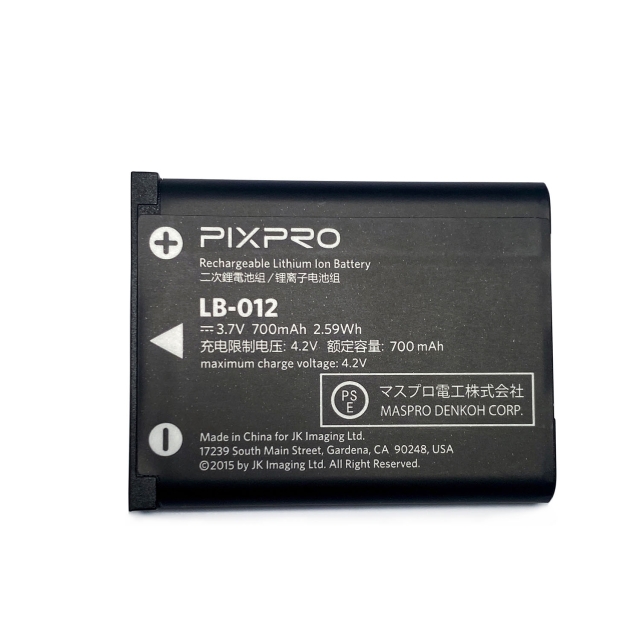 Kodak Batteri För Pixpro Fz53-F55 Lb-012 3.7v/700mah