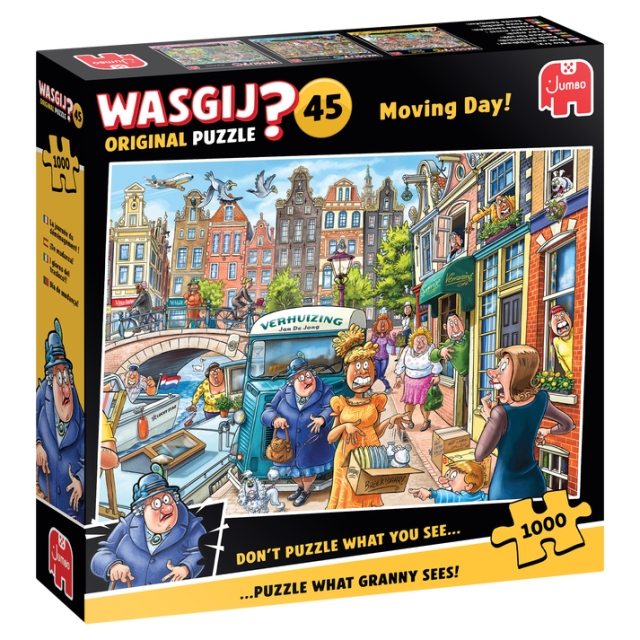 Wasgij Origineel 45: Verhuisdag! (1000 stukjes)