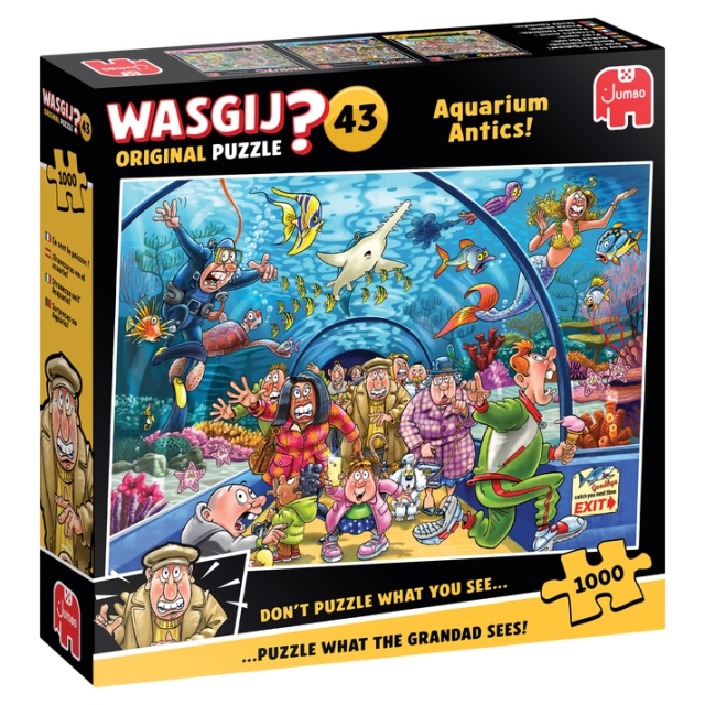Wasgij Origineel 43: Aquarium Antics (1000 stukjes)