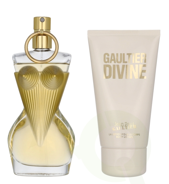 Jean Paul Gaultier Divine Giftset 125 ml Edp Spray 50ml/Body Lotion 75ml