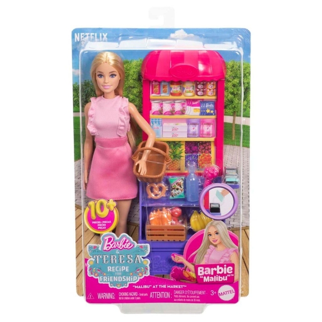 Barbie Recept voor Vriendschap Malibu Boodschappenset - (960-2516)