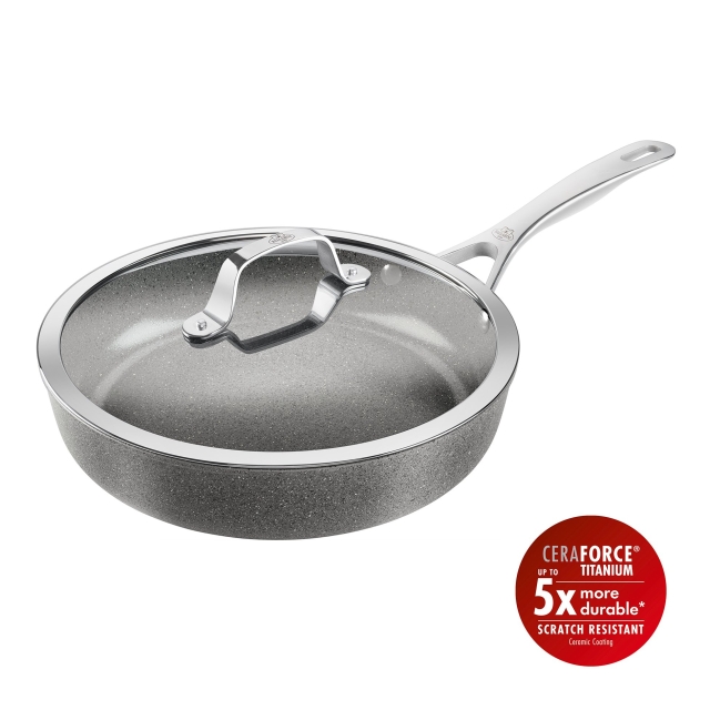 Ballarini Salina Keramische Saute Pan met Deksel - 28 cm
