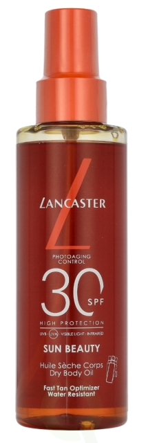 Lancaster Sun Beauty Fast Tan Optimizer Satin Dry Oil High Protection SPF30 150 ml