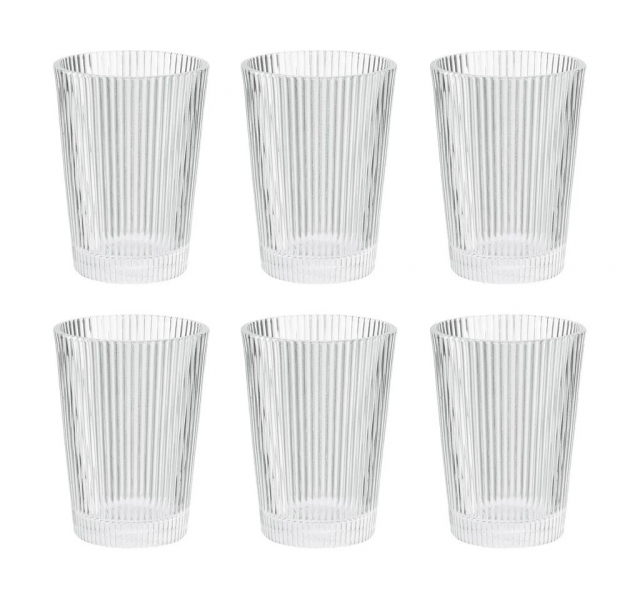 Stelton Pilastro Drinkglas 24 cl (6 stuks)