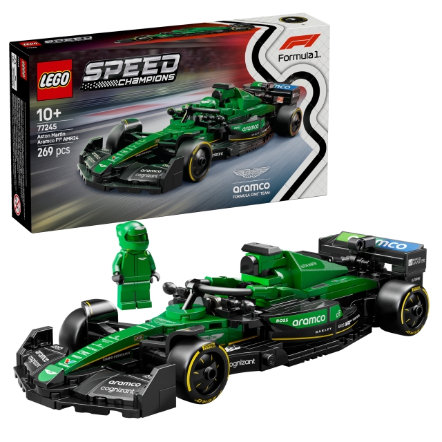 LEGO Snelheidskampioenen - Aston Martin Aramco F1® AMR24 Racewagen (77245)