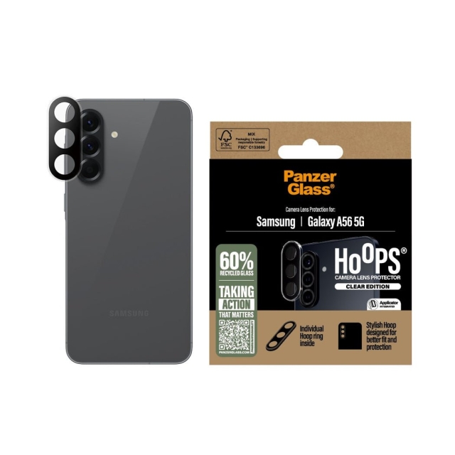 Panzer Glas - Hoops Lens P Galaxy A55 5G, transparant