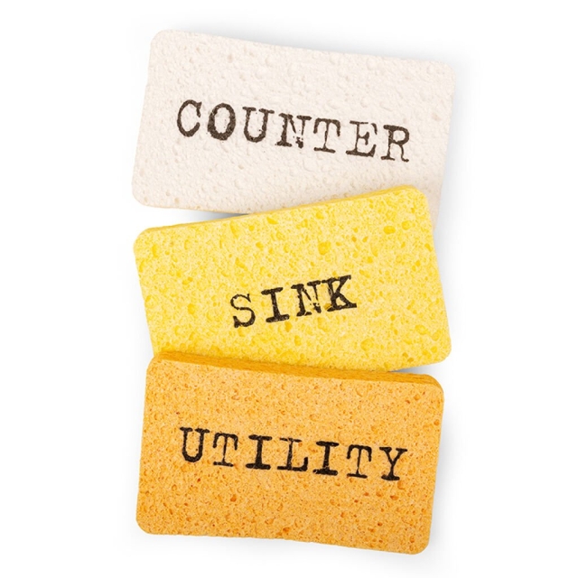 Kikkerland Counter Intelligence Pop-Up Sponzen - (nat)