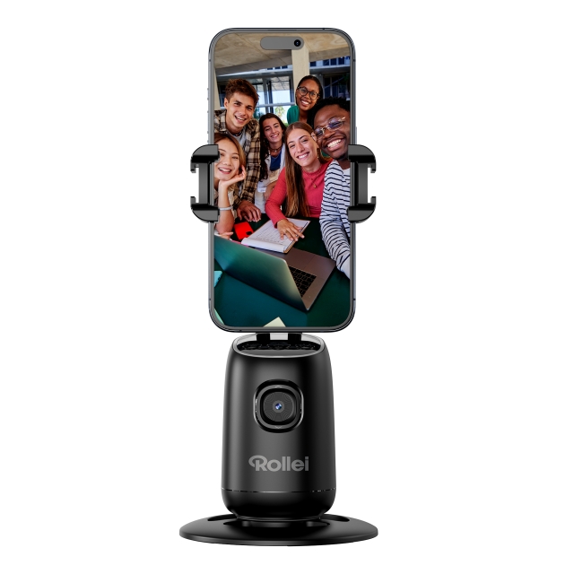Rollei Desktop I met AI-tracking I Easy Creator - 9,5 x 9,5 x 13,5 - 18,8 cm