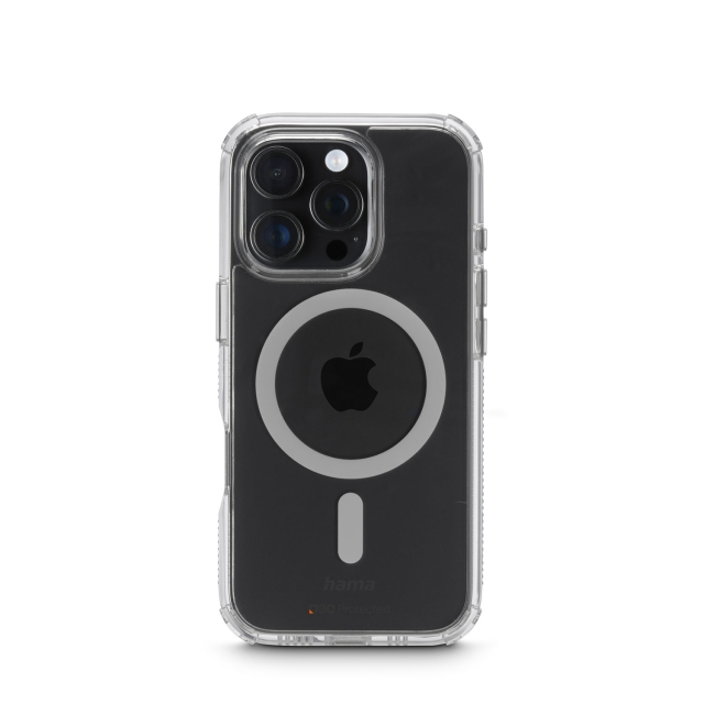 Hama Mobilskal Extreme Protect iPhone 16 Pro MagFodral Transparent