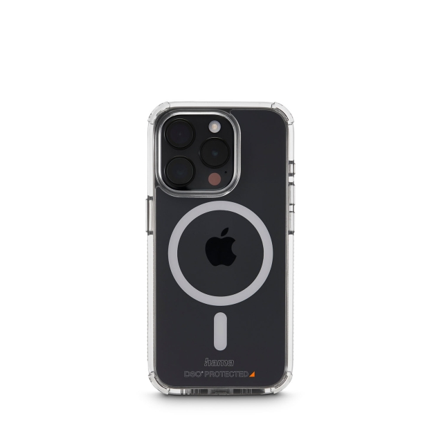 Hama Mobilskal Extreme Protect iPhone 15 Pro MagCase Transparent