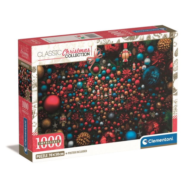 Clementoni Pussel 1000 Pcs Impossible CB Christmas Vibes
